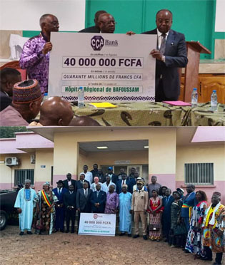 Centre d’hémodialyse de Bafoussam : Le très honorable Datouo Théodore tient sa promesse de 40 millions pour les patients