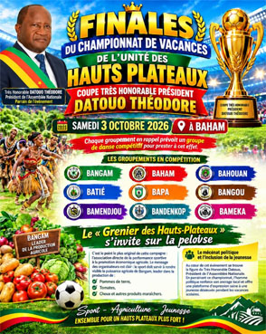 T.H DATOUO Théodore : La cohésion sociale par le sport